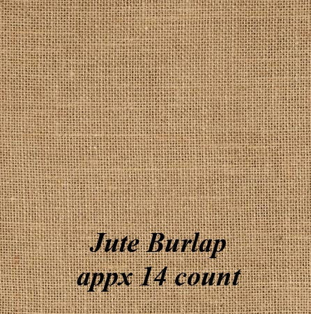 Butterfly Bliss #1 - Rug & Needlework PATTERN on Linen / Monk's Cloth / Burlap