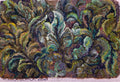 Lush Foliage-Rug Hooking DIGITAL PATTERN multiple size PDF files
